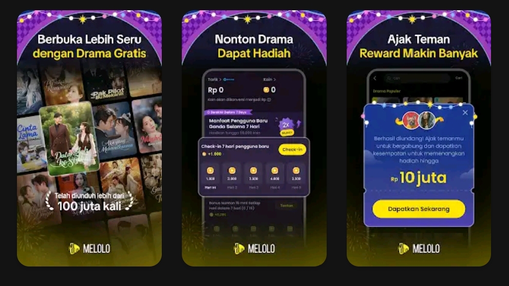 Cara Mudah Dapat Saldo DANA: Tonton Drama China di Melolo