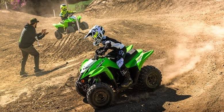 Spesifikasi Kawasaki KFX90 2026, ATV untuk Anak Biar Petualangan OffbRoad Makin Seru
