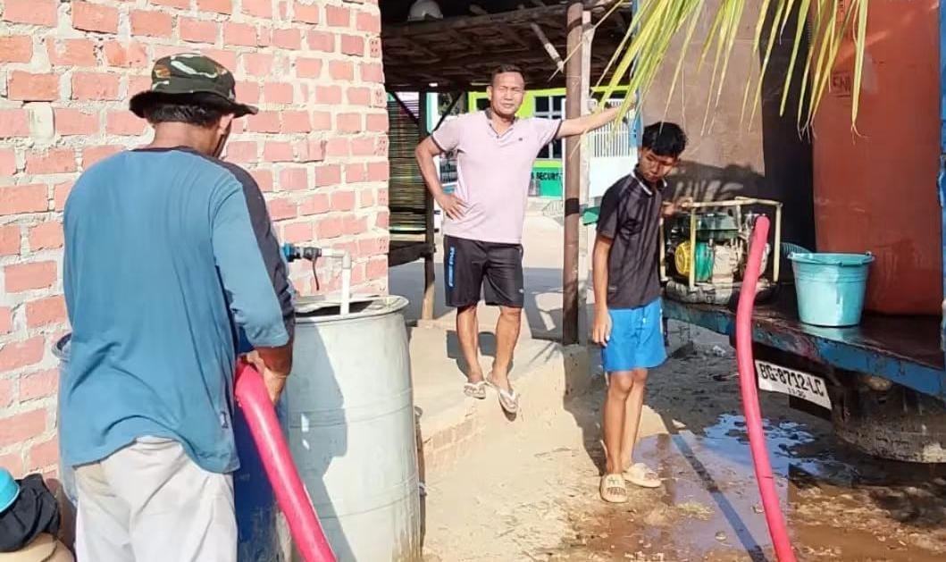 Kemarau Panjang Melanda Prabumulih, Warga Mulai Kesulitan Air Bersih