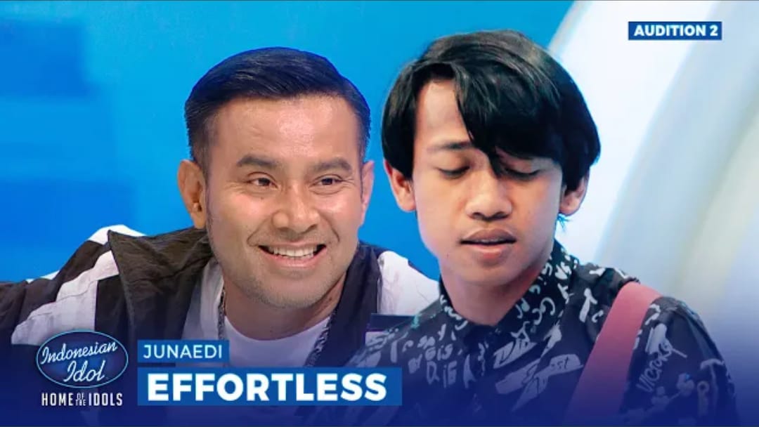 Bawakan Lagu Judika 'Putus atau Terus', Junaidi Asal Prabumulih Raih Golden Ticket Ajang Indonesian Idol