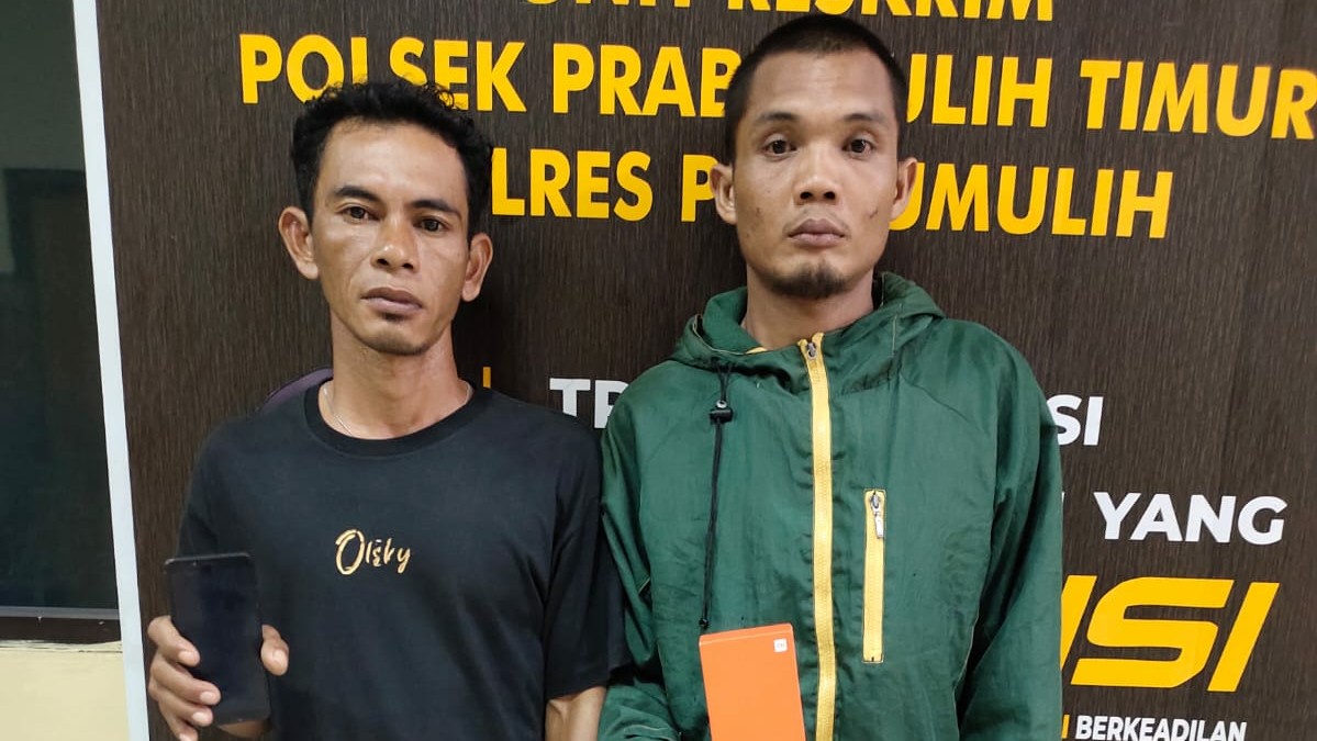 Jambret HP Pelajar, Kedua Pelaku Dijemput Polisi di Rumahnya