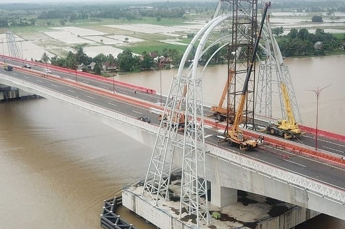 Jembatan Musi V Menjadi Jembatan Tol Terpanjang di Indonesia, Agustus 2023 Ditarget Selesai