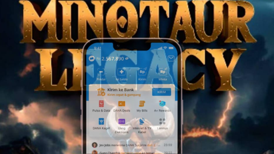 Dapatkan Saldo DANA Ratusan Ribu Sehari dengan Minotaur Legacy!