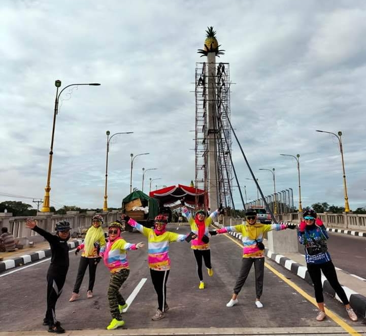 Flyover Patih Galung Prabumulih jadi Lokasi Spot Selfie