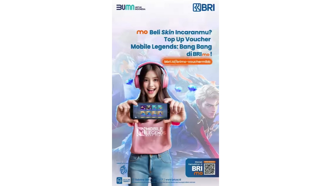 Kemudahan Top Up Game Mobile Legends Lewat BRImo 