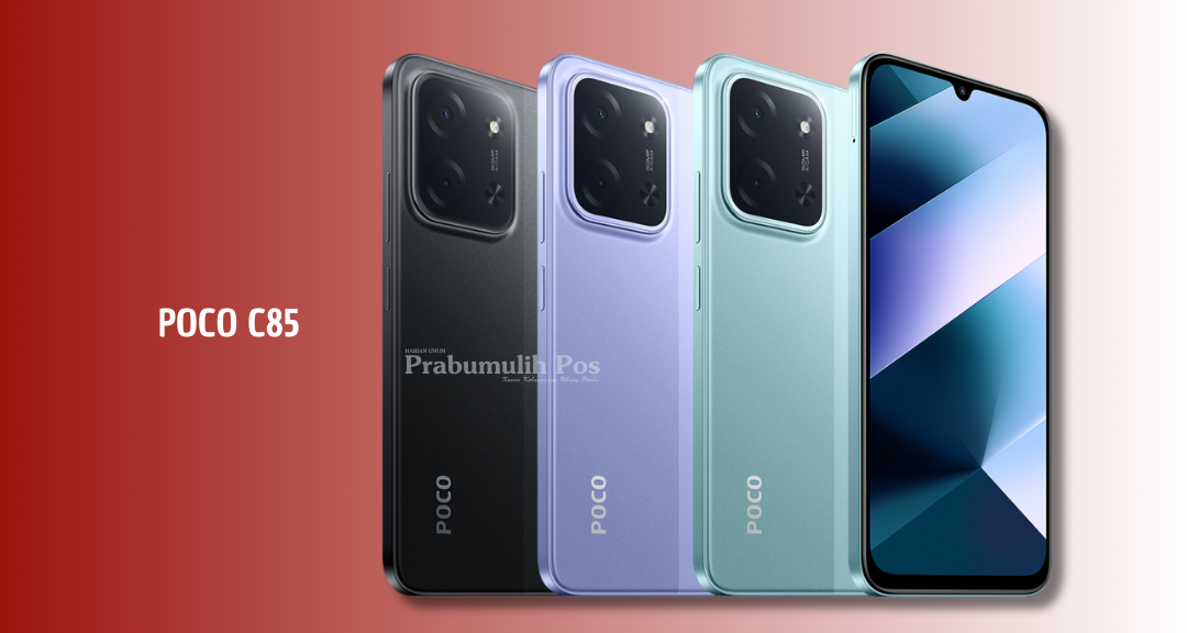 POCO C85: Layar 6,9 Inci, Kamera 50 MP, Baterai Jumbo 6.000 mAh dan Harga Mulai Rp1,4 Jutaan