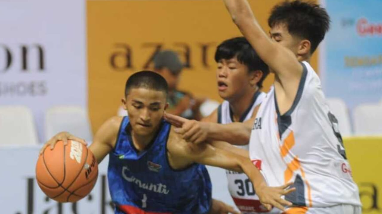 Prestasi Gemilang! SMAN 3 Prabumulih Tim  Putra Pertama di Fantastic Four; Honda DBL 2024