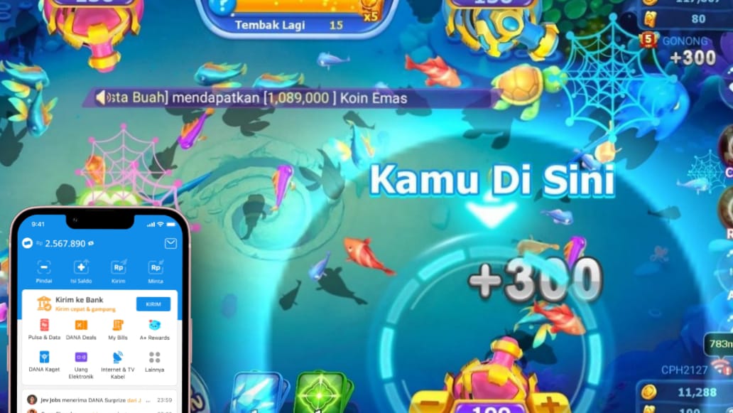 Buktikan! Lucky Fishing dan Game Lain Bisa Menghasilkan Saldo DANA Gratis