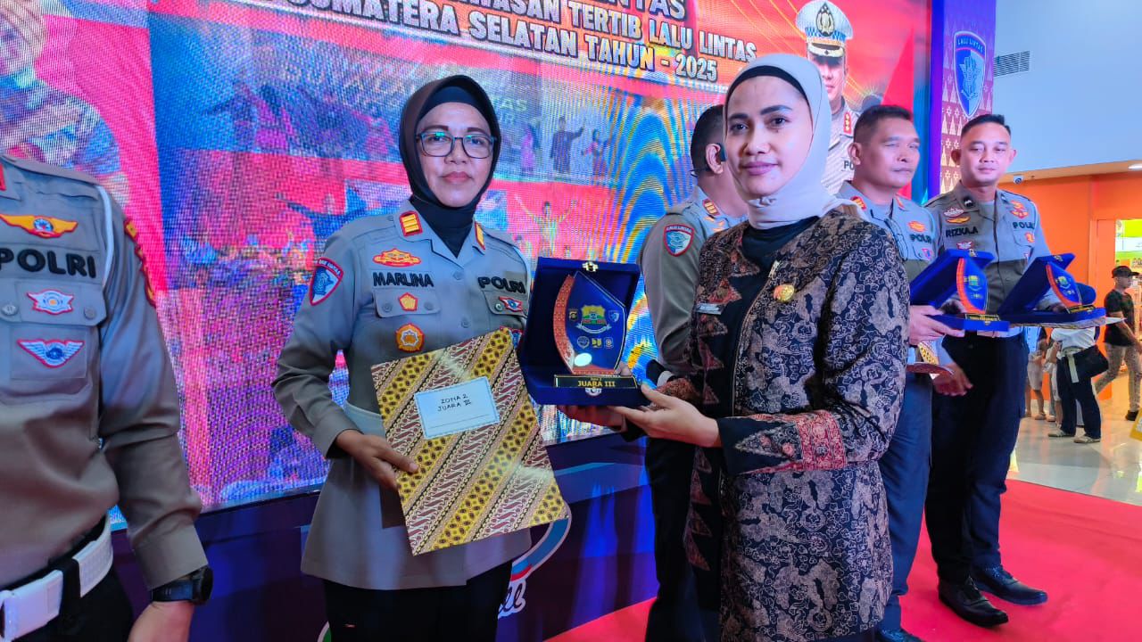 Polres Prabumulih Raih Dua Penghargaan Bergengsi di Ajang Lalu Lintas Polda Sumsel