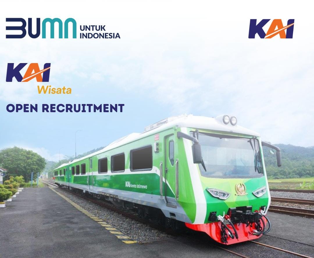 Ayo Daftar, PT Kereta Api Pariwisata Buka Lowongan untuk Lulusan SMA Hingga Sarjana 