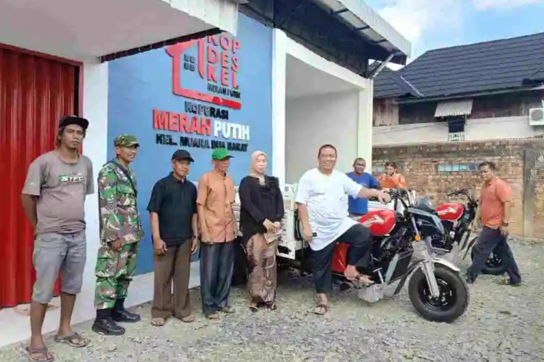 PT Radita Autoprima Serahkan 10 Bentor untuk Koperasi Merah Putih di Prabumulih