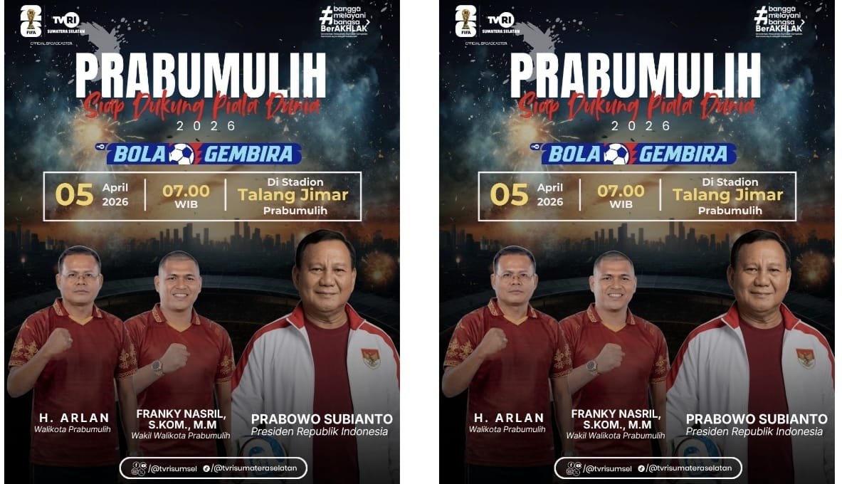 Dari Stadion Talang Jimar, Euforia Piala Dunia Hadir di Prabumulih