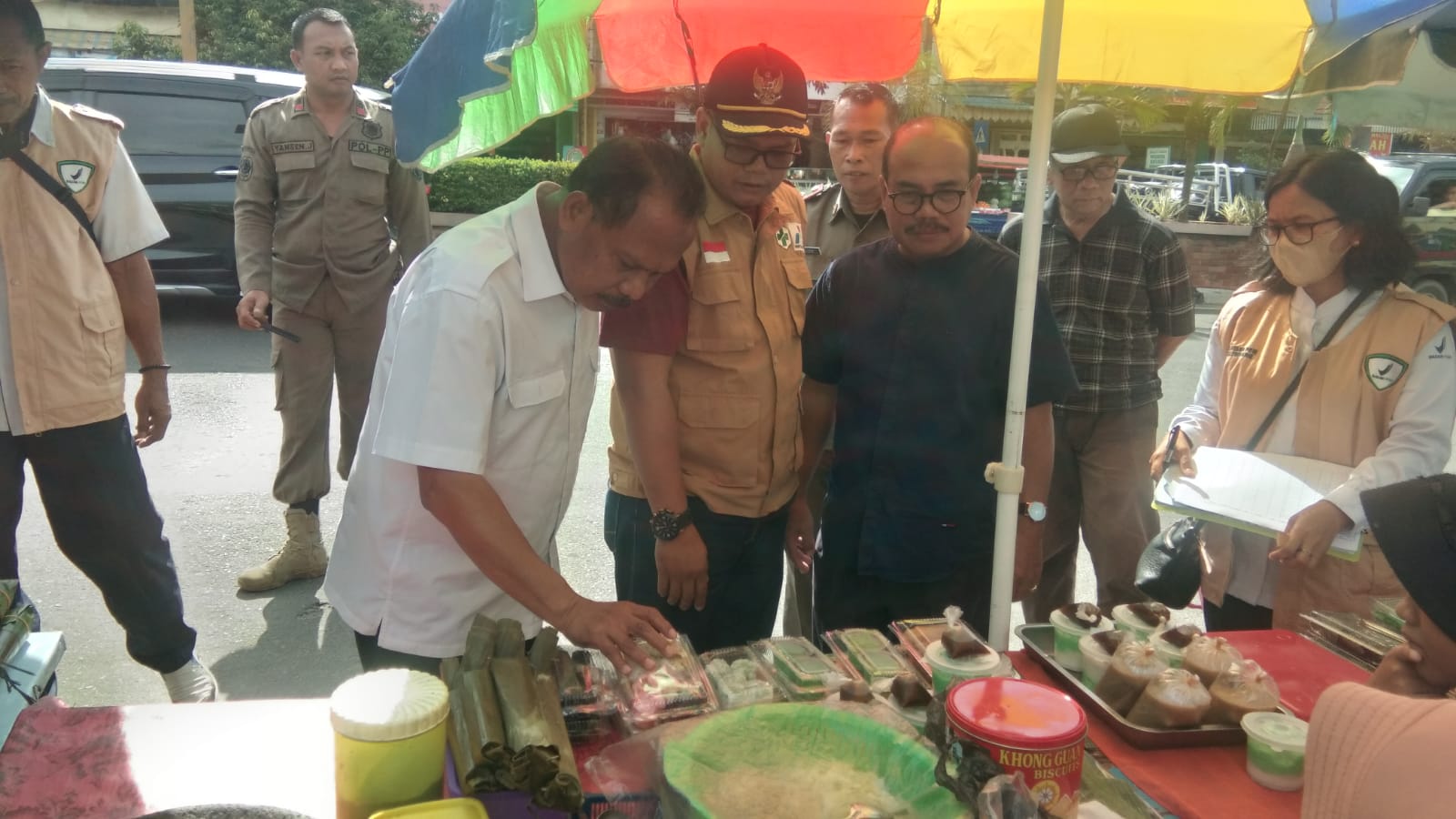 BPOM Pastikan Takjil Pasar Bedug Prabumulih Aman Dikonsumsi 