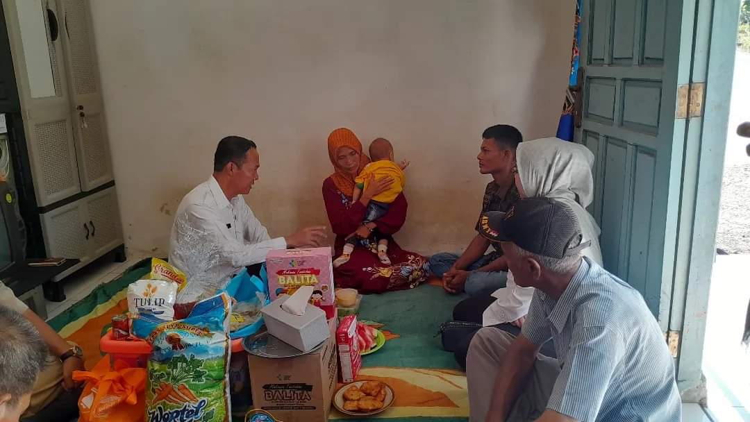 Pj Wako Prabumulih Tindak Lanjut Program Stunting dengan Bantuan Sembako dan Edukasi