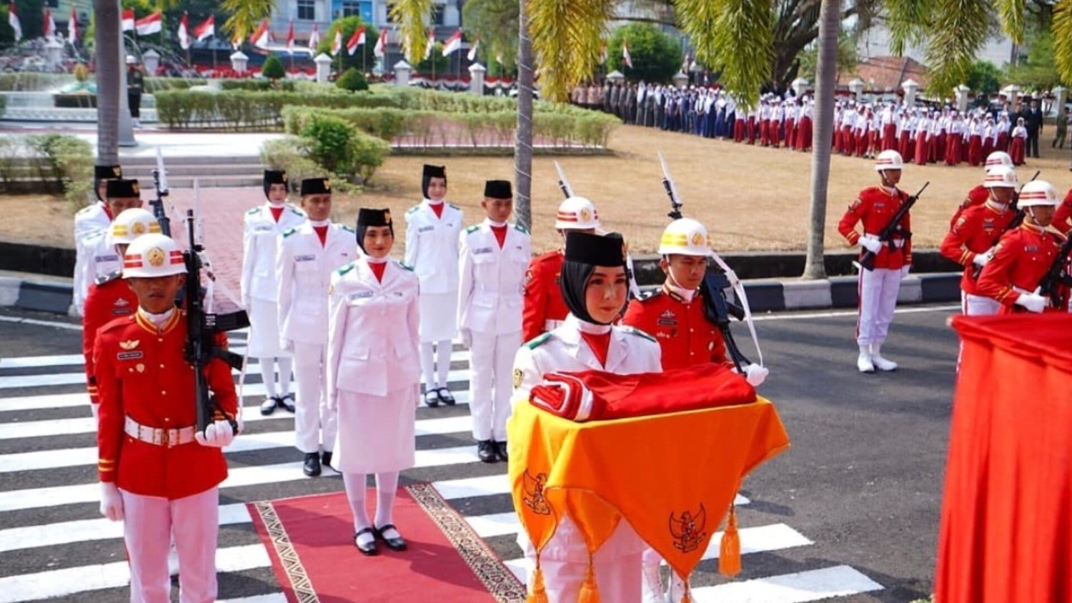 Mimpi Sejak SMP, Rachel Arlinda Siswa SMAN 7 Prabumulih Jadi Pembawa Baki Upacara 17 Agustus 2026 