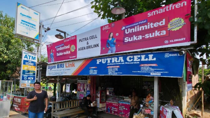 Punya Banyak Cabang, AgenBRILink Milik Pemuda Asal Lahat Ini Buka Lapangan Pekerjaan Untuk Warga Sekitar
