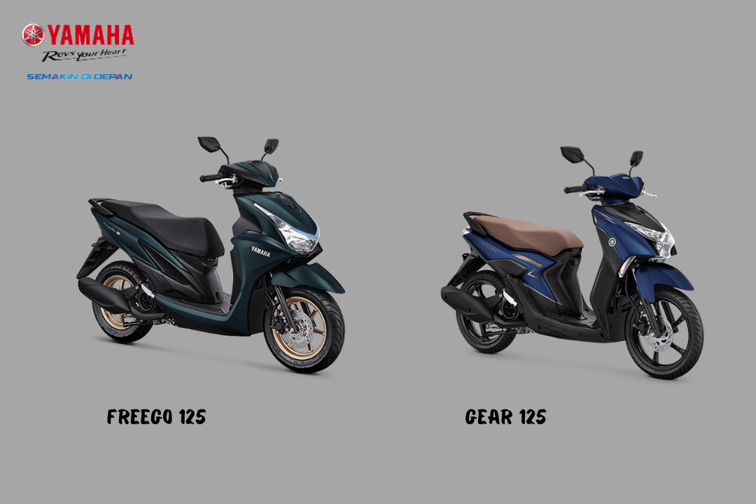 Yamaha FreeGo 125 dan Gear 125 Pilihan Motor Matic Masa Kini, Intip Harga dan Speknya..