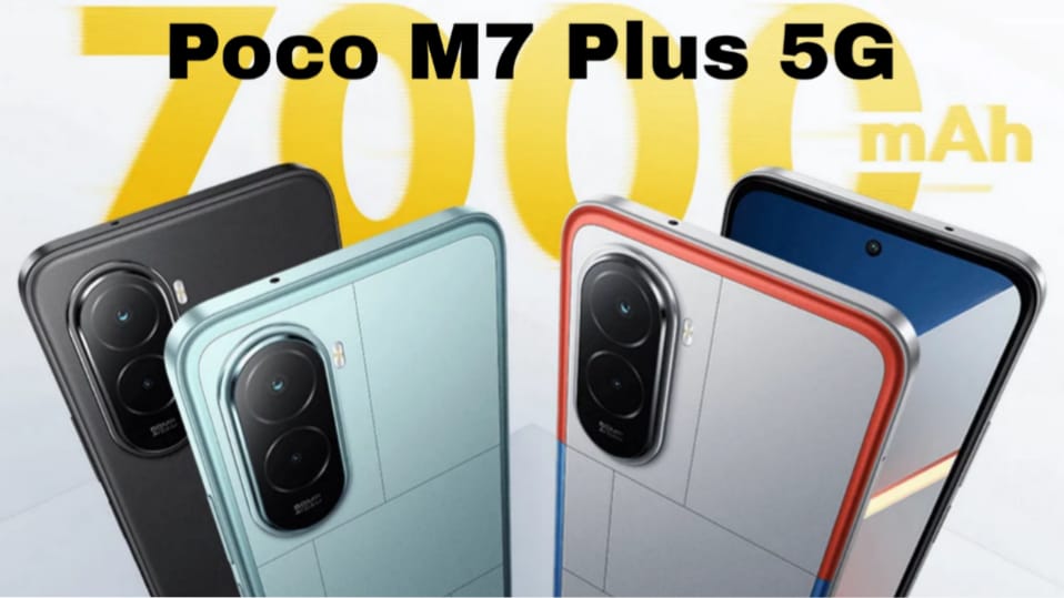 Poco M7 Plus 5G, Ponsel Baterai Raksasa 7000 mAh dengan Layar 144Hz