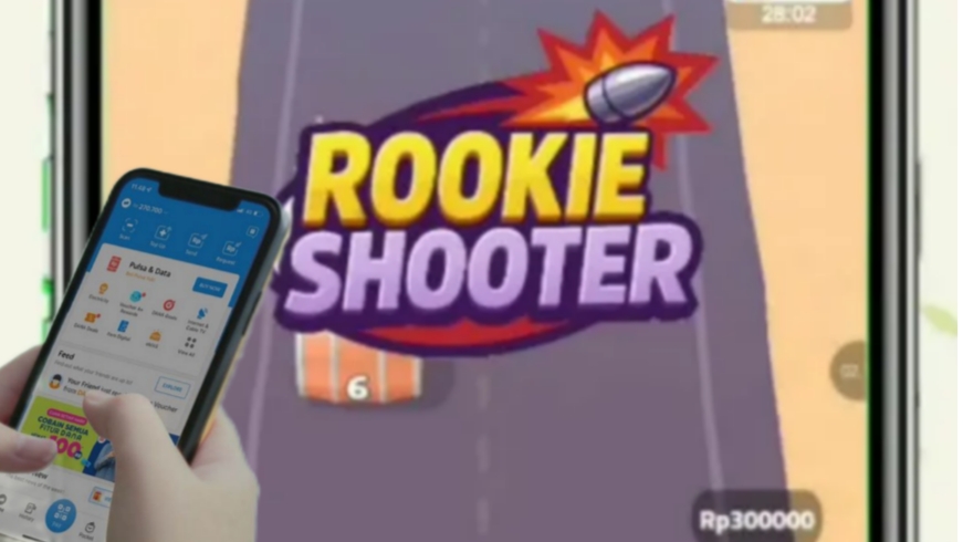 Rooky Shooter,  Aplikasi Game Ringan yang Bikin Saldo DANA Bertambah