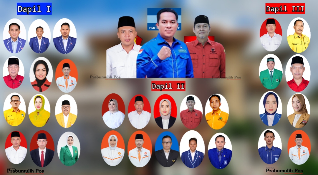Beredar Daftar Perolehan Kursi DPRD Prabumulih, 15 Incumbent Bertahan, 2 Comeback, 13 Wajah Baru 