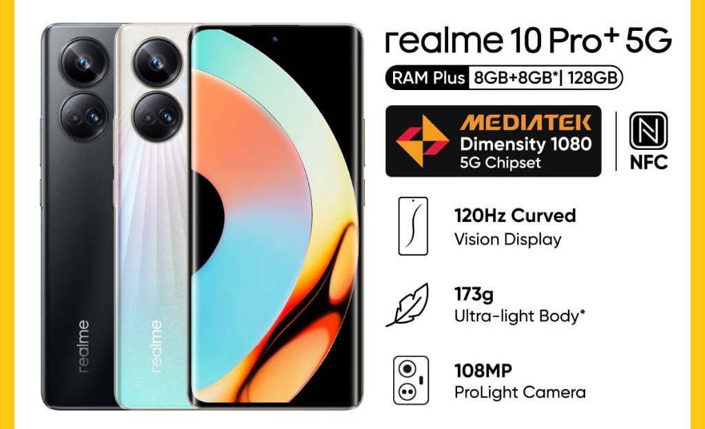 Begini Spesifikasi Realme 10 Pro+ yang Akan Diluncurkan Pekan Depan
