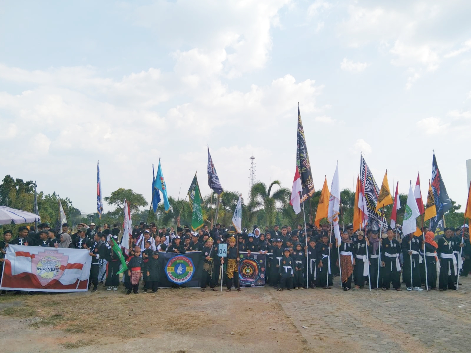 IPSI Prabumulih Turunkan 600 Orang Pendekar Saat Karnaval 