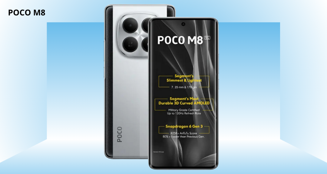 Harga POCO M8 Januari 2026, Layar AMOLED 120Hz dan Baterai Jumbo Jadi Andalan