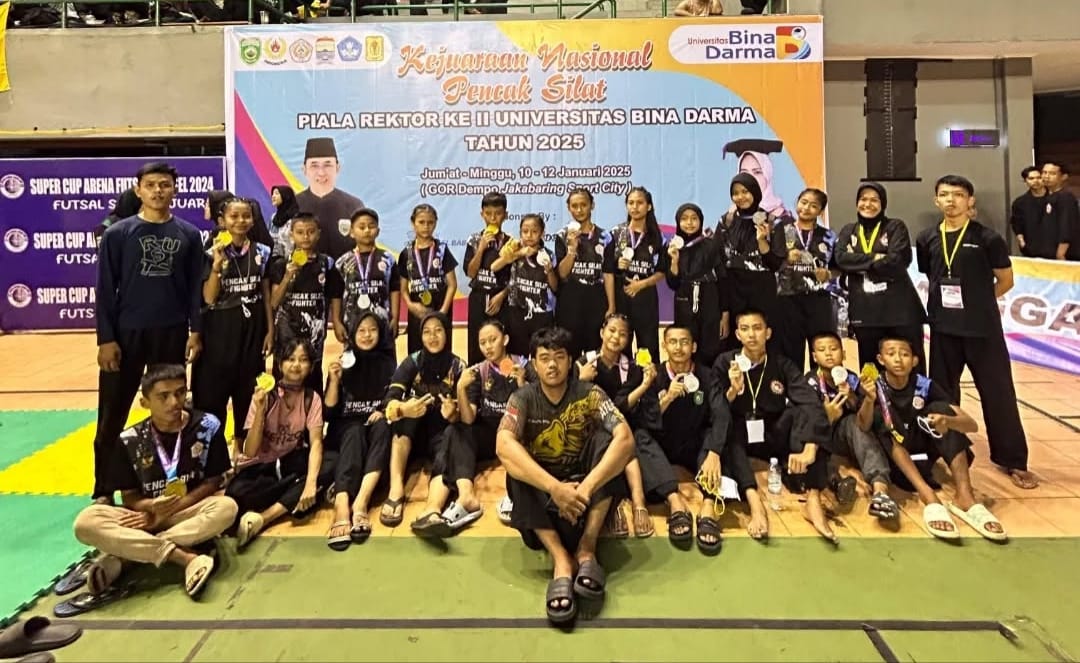 BANGGA! Atlet Pencak Silat Prabumulih Raih 26 Medali Kejuaraan Pencak Silat Nasional