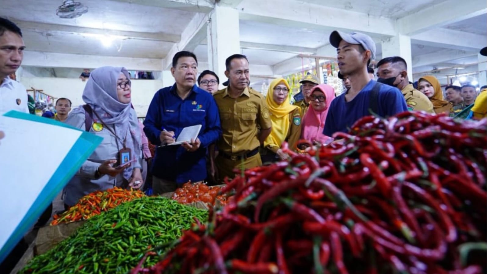 Jelang Idul Fitri, Pemkot Prabumulih Sidak Pasar, Pastikan Harga dan Kualitas Pangan Aman