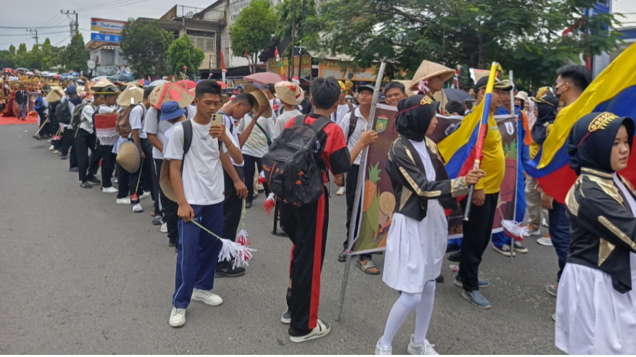 SMK YPS Prabumulih jadi Petani, Bukti Sumber Rezeki Lokal