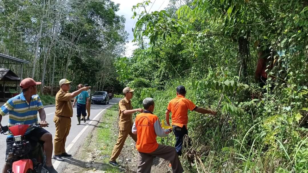 Amankan Aset Belum Bersertifikat, Kelurahan Karang Jaya Ukur Ulang Tanah Bandes 