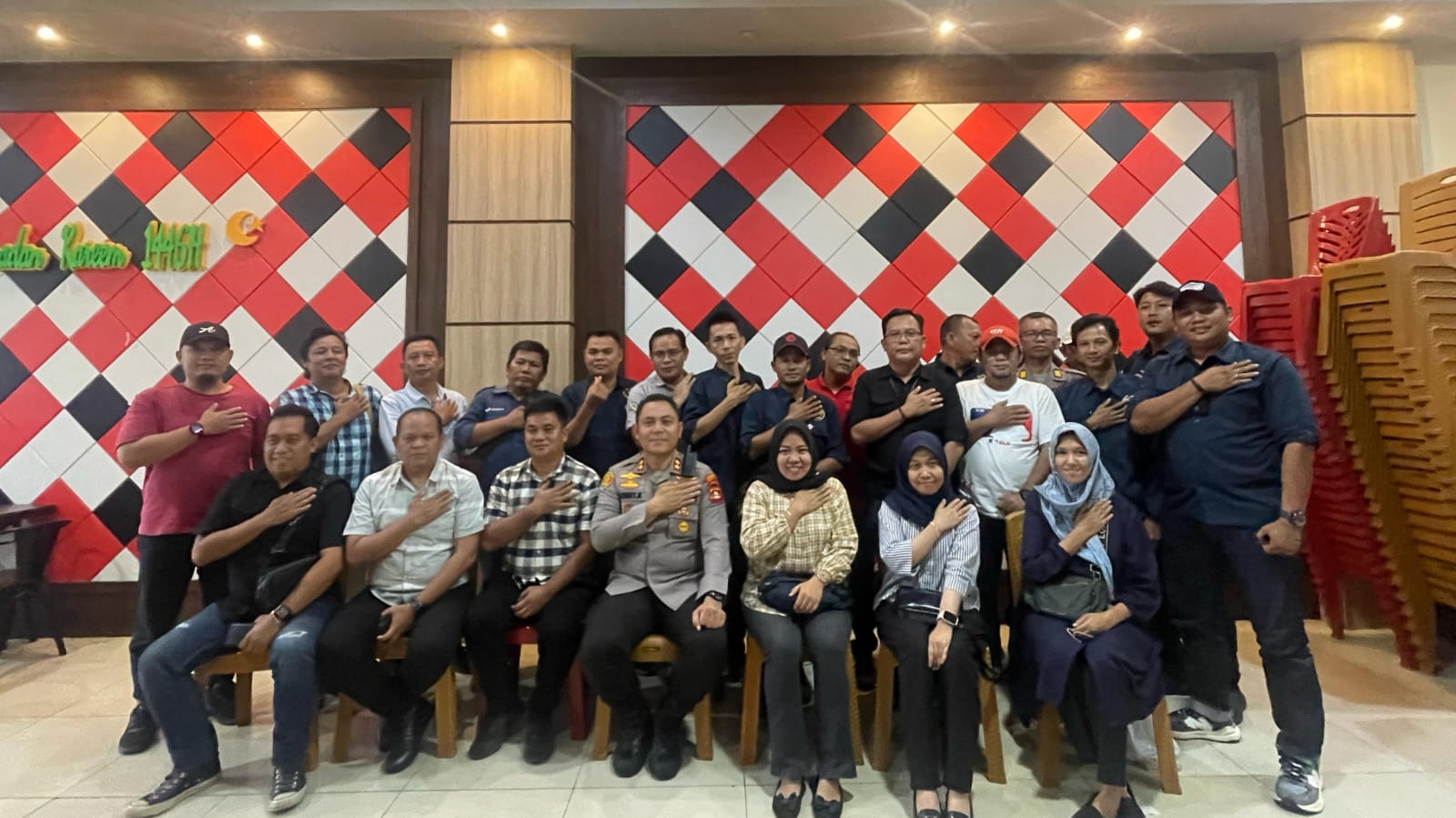 Polres Prabumulih Gelar 'Nongkrong Bareng' untuk Pererat Kerja Sama dengan Jurnalis