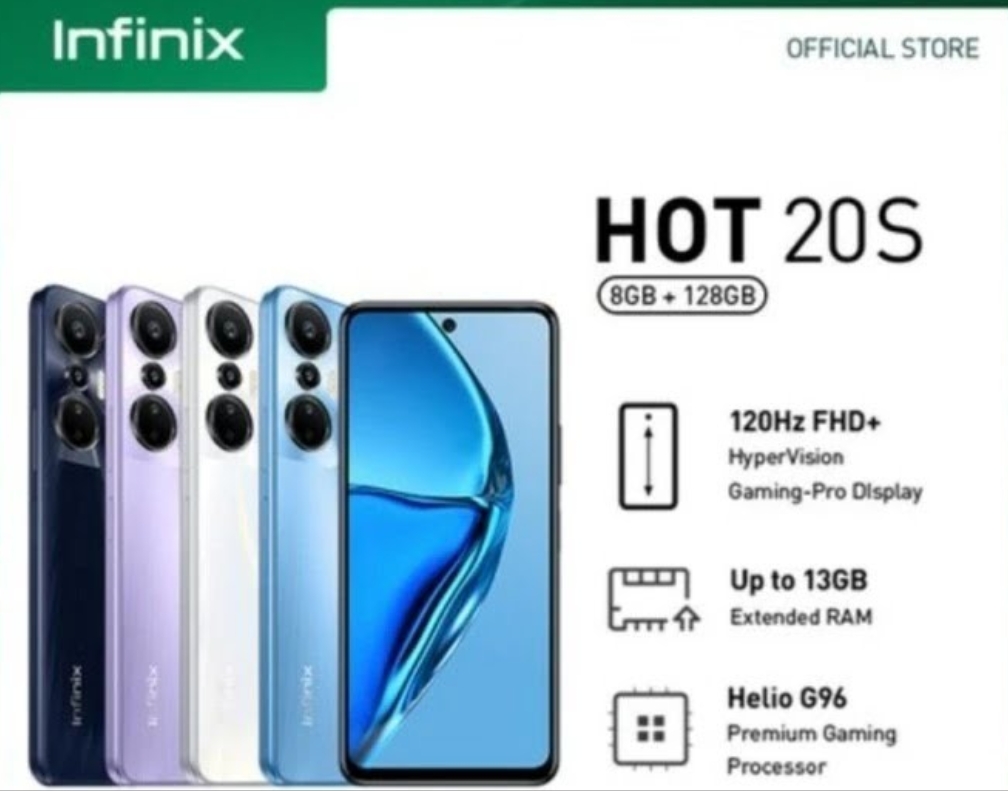 Infinix Hot 20S, Smartphone Gaming dengan Harga 2 Jutaan