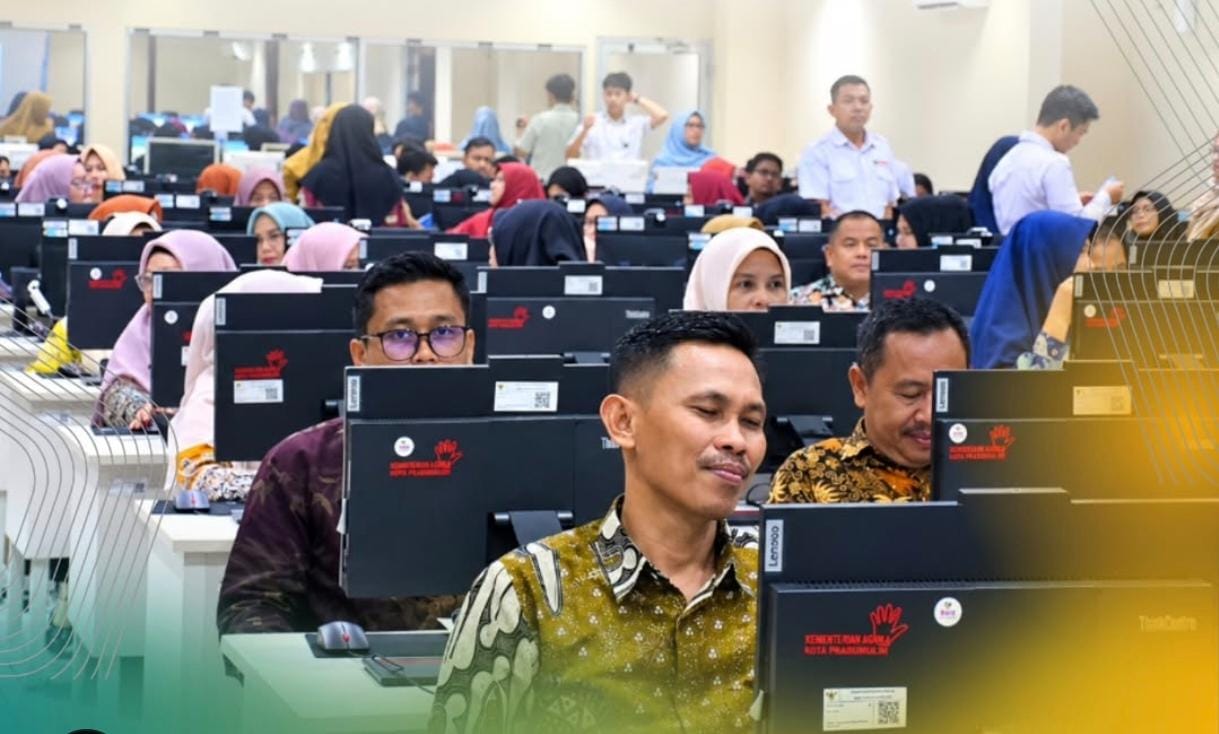 Petakan Kompetensi Pegawai, 105 ASN Kemenag Prabumulih Ikuti Profiling BKN