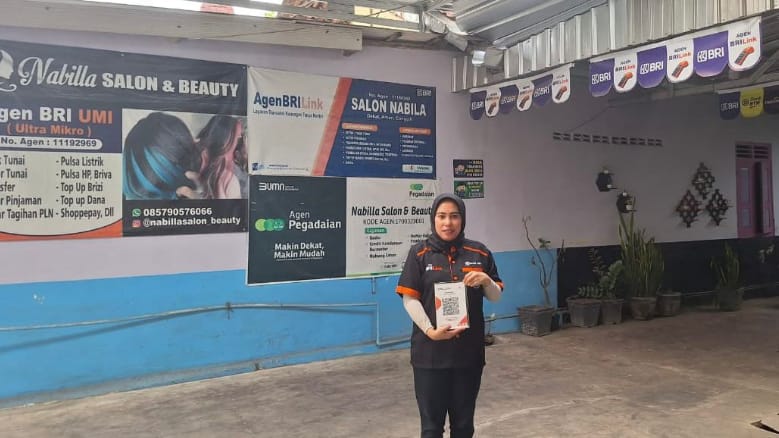 Usaha Salon di Kediri ini Makin Cuan Sejak Mendapatkan Pemberdayaan BRI dan Bergabung Menjadi AgenBRILink