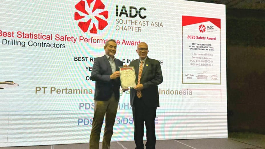 Pertamina Drilling Borong 3 Penghargaan IADC, Bukti Komitmen Kuat pada Keselamatan Kerja