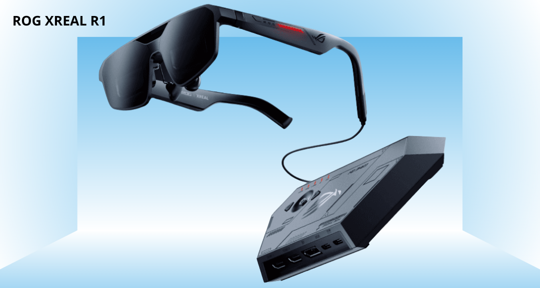 ASUS ROG XREAL R1: Kacamata AR Gaming 240Hz, Layar Virtual 171 Inci