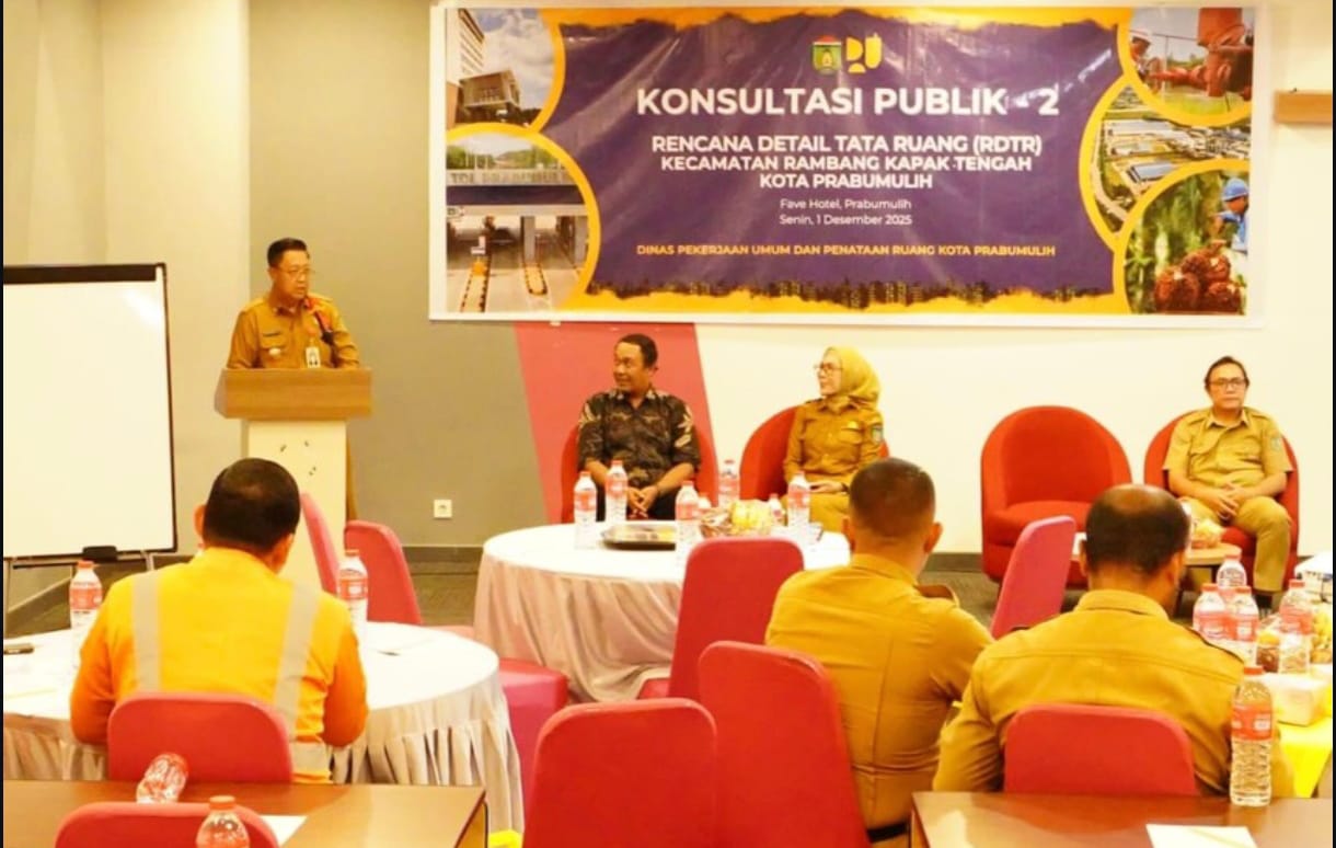 Pemkot Prabumulih Mantapkan Arah Pembangunan Lewat Konsultasi RDTR RKT Tahap II