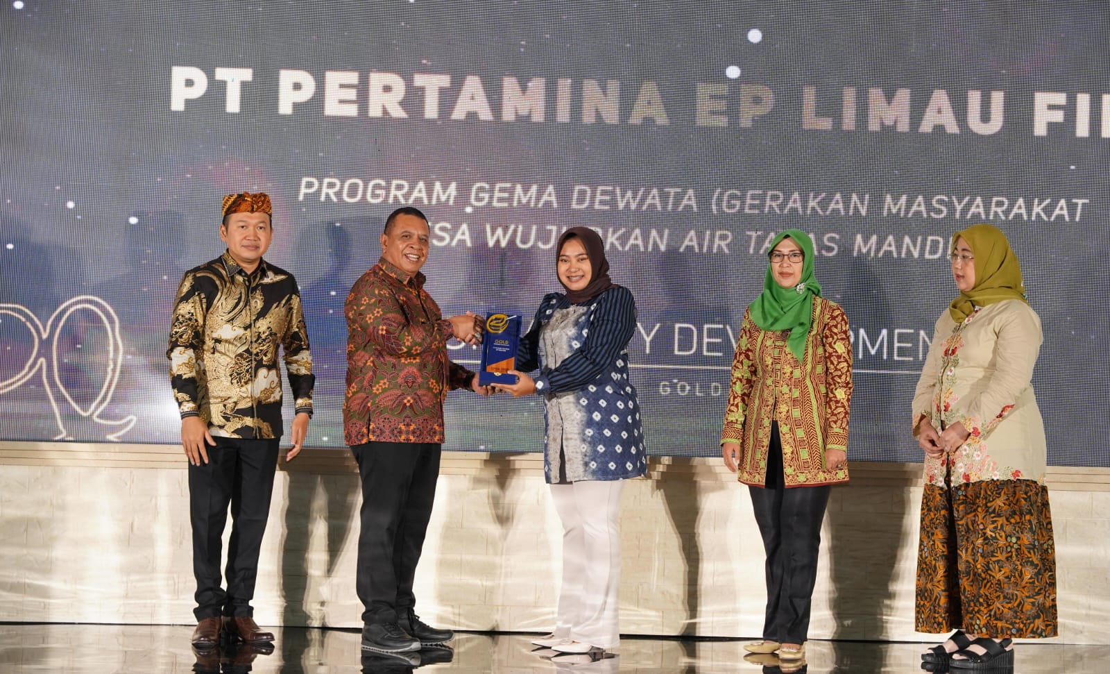 Pertamina EP Limau Field Raih Gold Award EPSA 2025 lewat Inovasi Ramah Lingkungan di Desa Air Talas