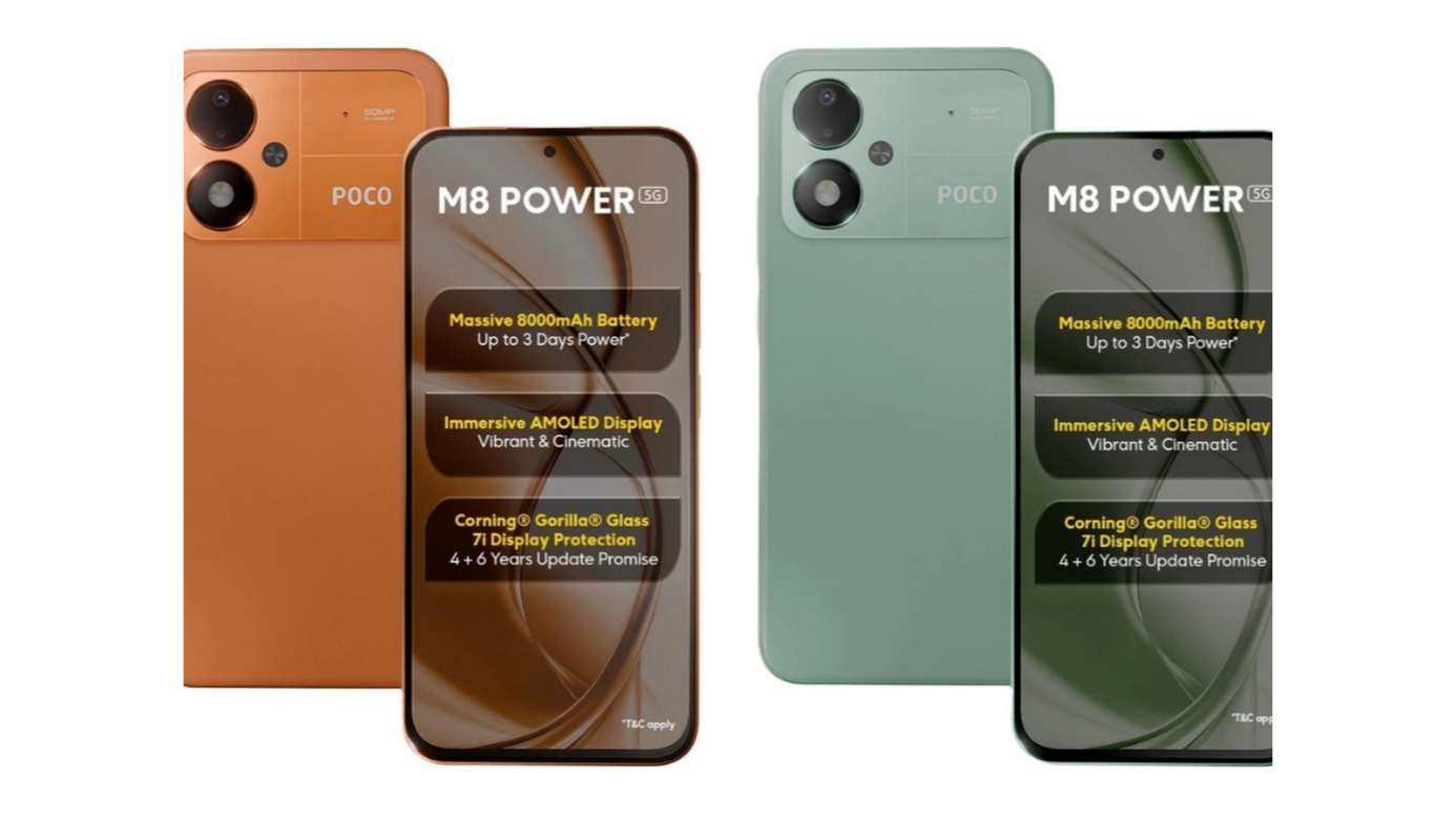 Poco M8 Power 5G Resmi Hadir dengan Baterai 8.000 mAh dan Panel AMOLED