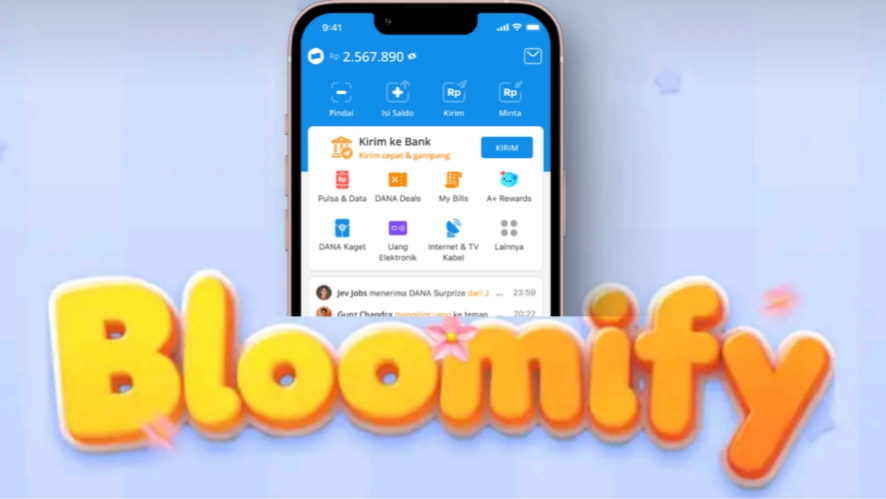 Cara Dapat Saldo DANA Gratis dari Game Bloomify, Tanpa Undang Teman