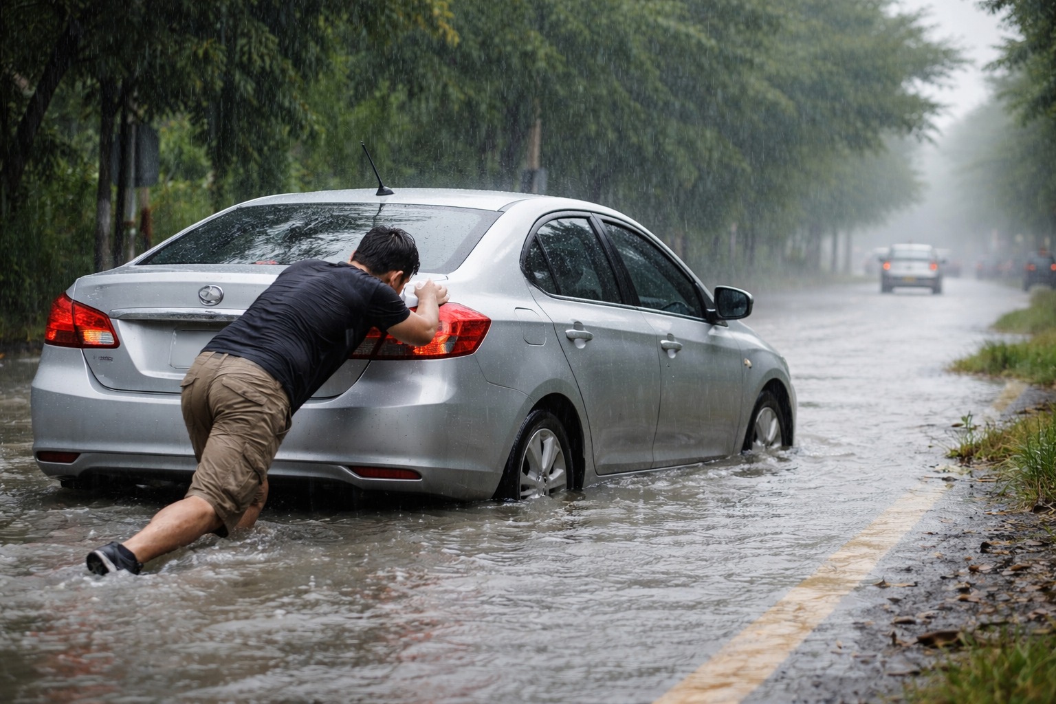 Mobil Matik Terendam Banjir? Ini Pertolongan Pertama yang Wajib Dilakukan