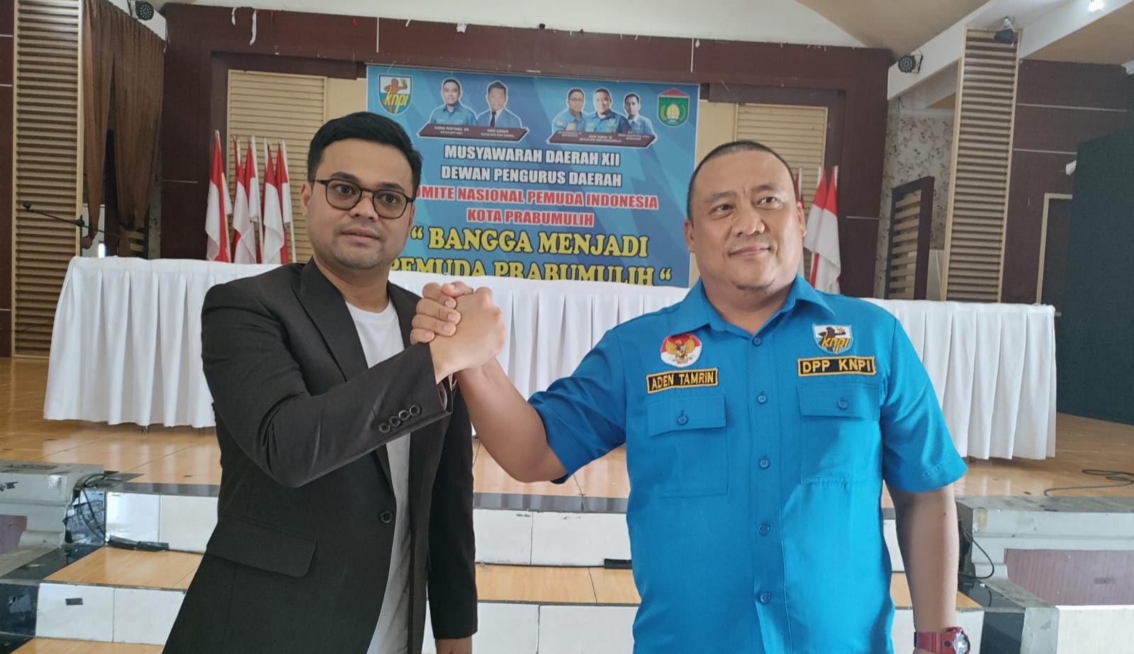 Aden Thamrin Pamit, M Jey Rakas Resmi Memimpin KNPI Kota Prabumulih