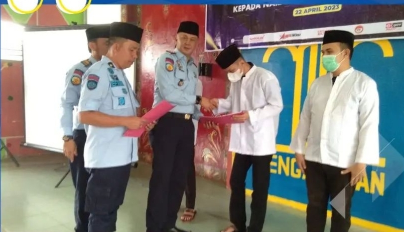 331 WBP Rutan Prabumulih Dapat Remisi Lebaran, 3 Langsung Bebas 