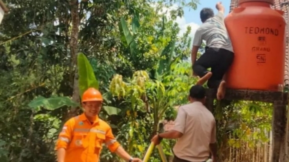 BPBD Prabumulih Atasi Krisis Air Bersih di Musim Kemarau