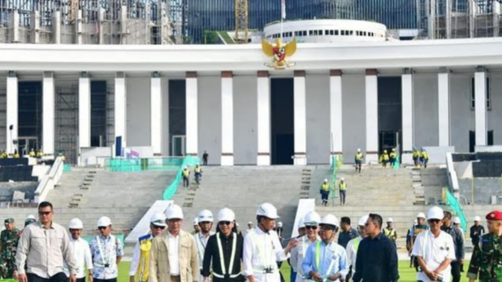 Istana Negara IKN Fungsional Akhir Juli, Siap jadi Lokasi Upacara HUT RI ke - 79