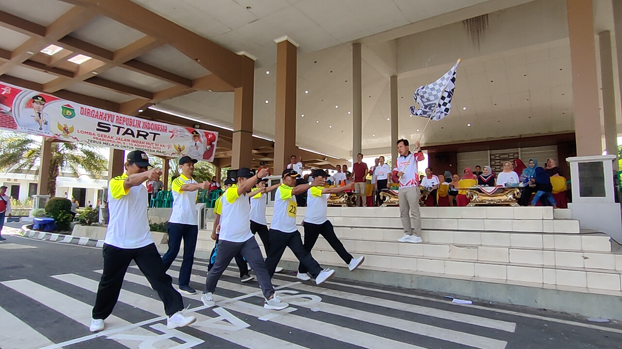 Gerak Jalan Selesai, Panitia: Penilaian Objektif Tidak Ada Campur Tangan Panitia