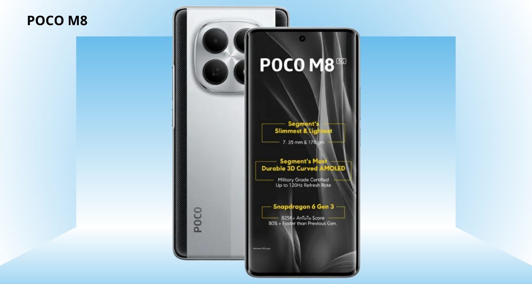 Disenjatai Sensor Kamera 50 MP, POCO M8 Siap Abadikan Momen Berharga