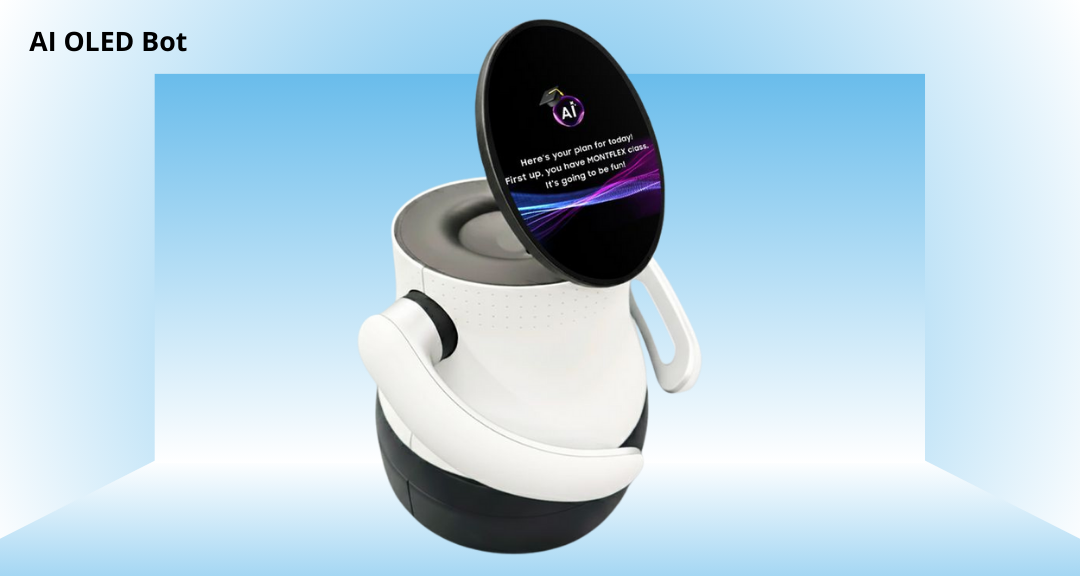 Samsung Display Pamerkan AI OLED Bot, Robot Pintar Berlayar OLED yang Siap Ubah Interaksi Manusia & AI