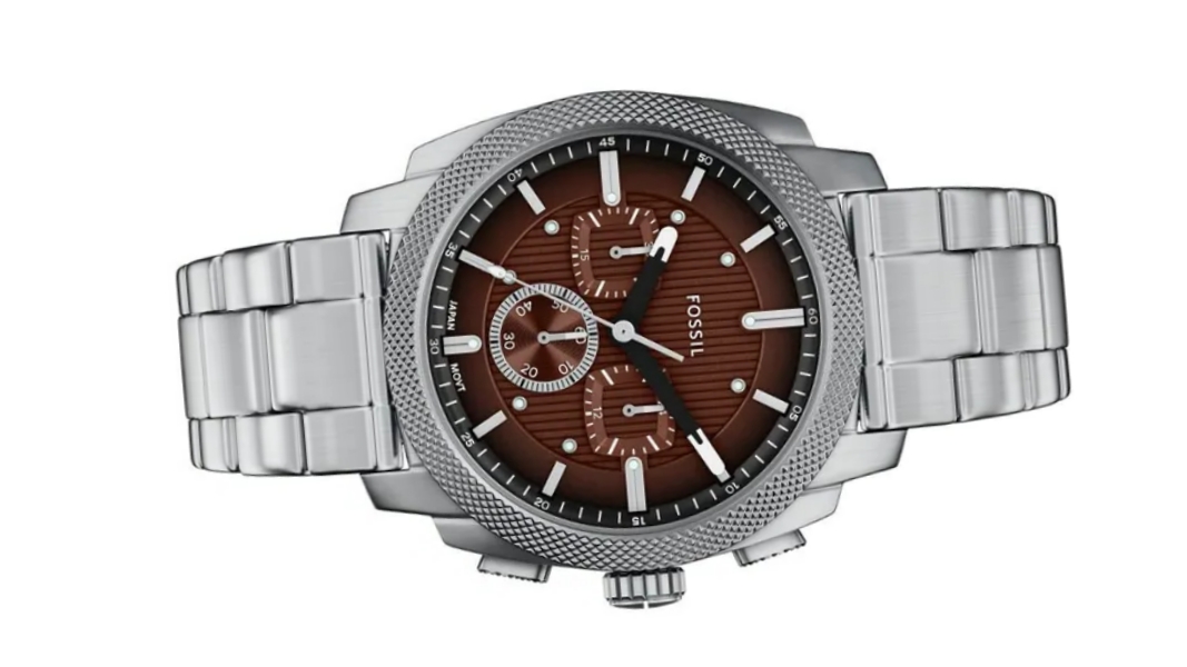 Fossil Machine FS6144, Jam Tangan Maskulin Berukuran 44mm dengan Fitur Chronograph